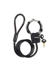 Spyna Masterlock 8275EURDPROBLK, juoda/pilka, 1000 mm x 8 mm kaina