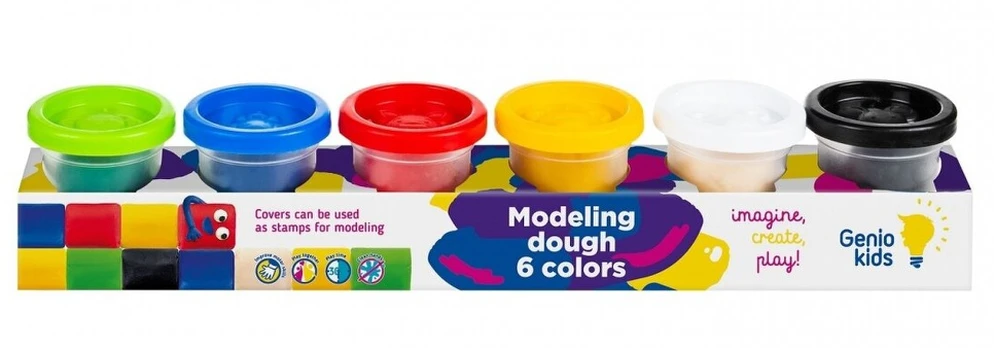 Plastilinas Genio Kids Modeling Dough 1009, 0.3 kg