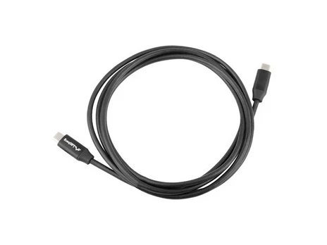 Kabelis Lanberg USB-C - USB-C USB-C, USB-C, 1.8 m, juoda