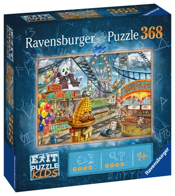 Dėlionė Ravensburger EXIT in the amusement park, 50 cm x 70 cm