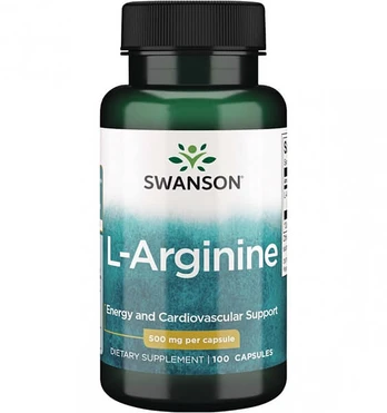 Maisto papildas SWANSON L-ARGININAS 500mg N100