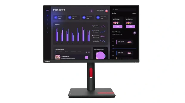 Monitorius Lenovo ThinkVision T24i-2L (23.8", IPS, FHD, 4 ms)