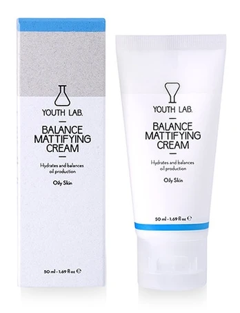 Veido kremas Youth Lab Balance Mattifying, 50 ml