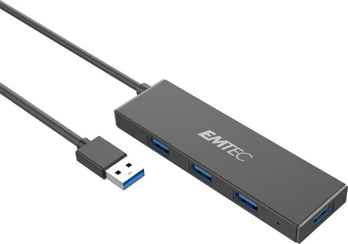 HUB USB Emtec EMTEC Hub Ultra Slim USB3.1 4 prievadų T620A Type-A