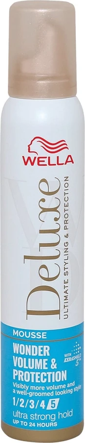Plaukų putos Wella Deluxe, 200 ml