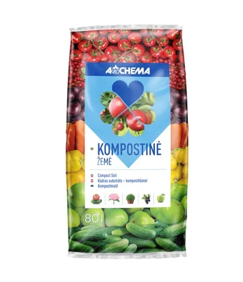 Kompostinė žemė AGROCHEMA, 80 l