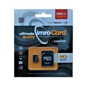 Dėklas Memory Card Imro Micro SD 256GB su adapteriu / Class 10 UHS 3 kaina