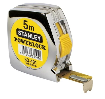 Juostos matmenys Stanley POWERLOCK 5 mx 19 mm ABS