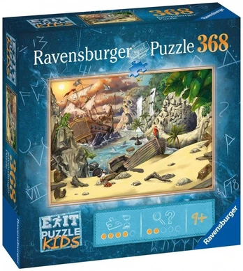 Dėlionė Ravensburger Exitkids Pirate Adventure, 12954, 368 d.