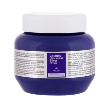 Kaukė plaukams Kallos Silver Reflex, 275 ml
