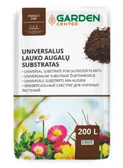 Durpių substratas universalus Garden Center, 200 l kaina