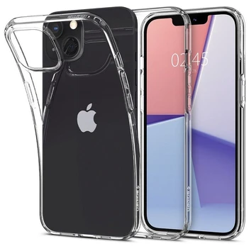 Telefono dėklas Spigen Crystal for iPhone 13, Apple iPhone 13, skaidri