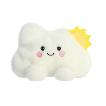 Pliušinis žaislas Aurora Palm Pals Cloud, baltas, 7 cm