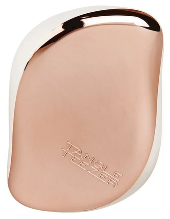 Plaukų šepetys Tangle Teezer Compact Styler Rose Gold Ivory