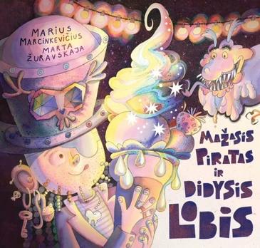 KNYGA Mažasis Piratas ir didysis lobis