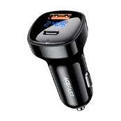 Įkroviklis AceFast B4 66W USB-C+USB-A, juoda, 66 W kaina