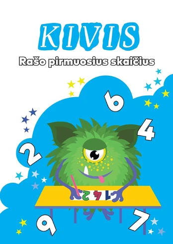 KNYGA Kivis rašo pirmuosius skaičius