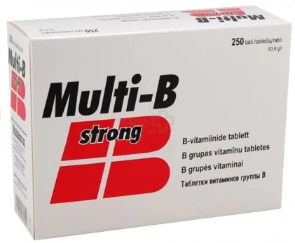 Maisto papildas MULTI-B STRONG N250