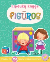Figūros. Lipdukų knyga kaina