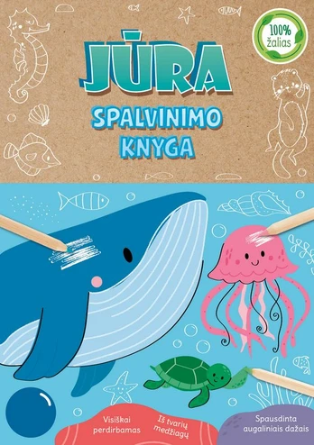 Jūra. Spalvinimo knyga