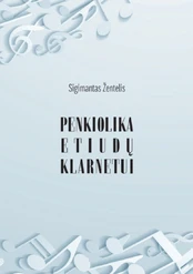 Penkiolika etiudų klarnetui kaina