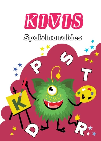 KNYGA KIVIS spalvina raides