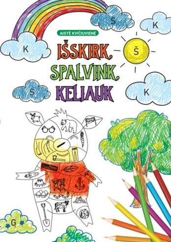 Išskirk, spalvink, keliauk