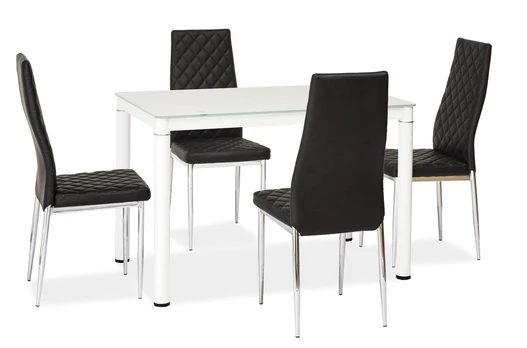 Stalas Signal GALANT baltas, 110 x 70 cm