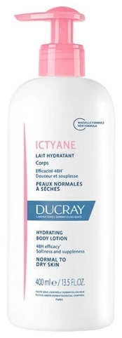 Kūno losjonas Ducray Ictyane Hydrating, 400 ml