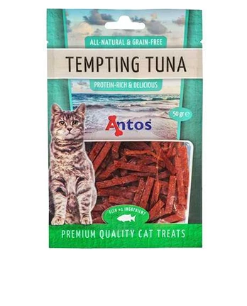 Skanėstas katėms Antos Tempting Tuna, tunas, 0.05 kg