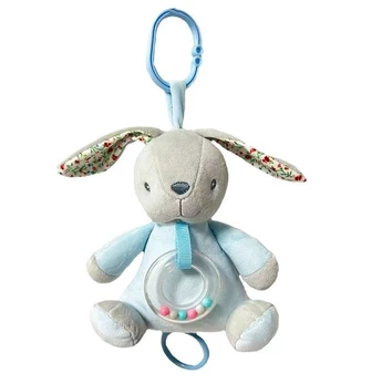 Barškutis Tulilo Music box Bunny, mėlynas