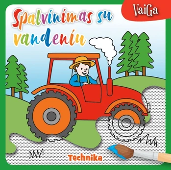 KNYGA Technika. Spalvinimas su vandeniu