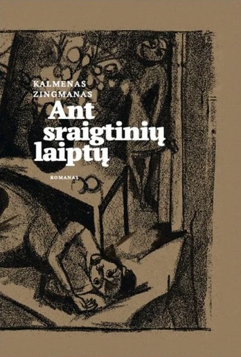 Ant sraigtinių laiptų