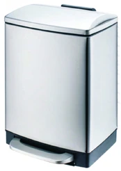 Šiukšliadėžė Domoletti, sidabro, 6 l kaina