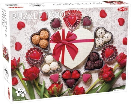 Dėlionė Tactic Sweets 58277T, 48 cm x 67 cm