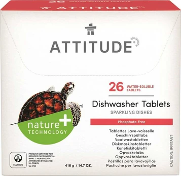 Tabletės indaplovėms, ekologiškos