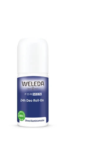 Dezodorantas vyrams Weleda 24 valandos, Roll-On, 50 ml