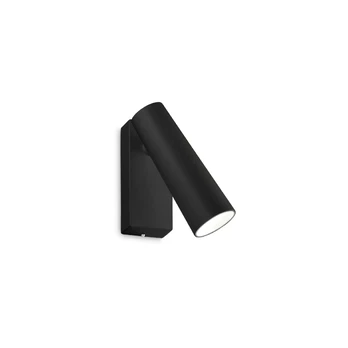 Ideal Lux Sieninis šviestuvas Pipe Ap Nero