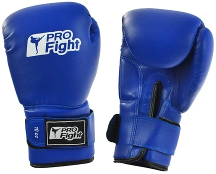 Bokso pirštinės ProFight, mėlyna, 8 oz