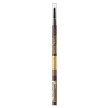 Antakių pieštukas Eveline Micro Precise 03 Dark Brown, 0.06 g