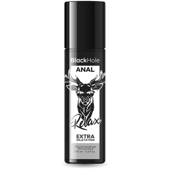 Lubrikantas BLACK HOLE GEL SILICONE BASED ANAL 100 ml