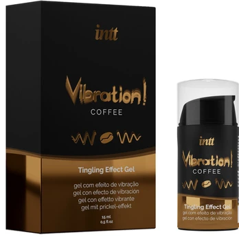 Lubrikantas INTT VIBRATION COFFEE 15 ml