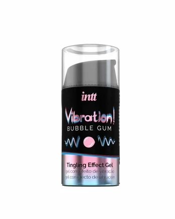 Lubrikantas INTT VIBRATION BUBBLE GUM 15 ml