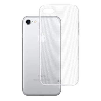 Dėklas 3MK Armor Case Ekrano apsauga, Apple, iPhone 7/8, TPU, Skaidrus