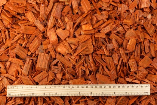 Spalvotas mulčias, oranžinės sp., 50 l, 20-40mm