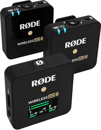 Mikrofonas RØDE Wireless Go II, juoda
