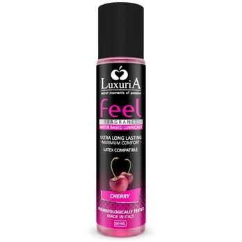 Lubrikantas LUXURIA FEEL CHERRY WATER BASED 60 ml