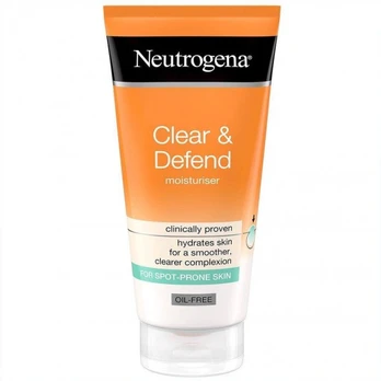Veido kremas Neutrogena Clear & Defend Moisturizer, 50 ml, moterims, -