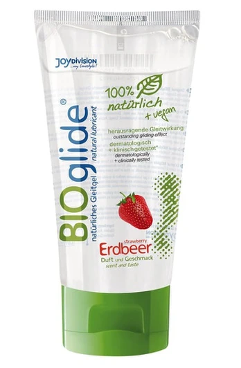 Lubrikantas BIOGLIDE STRAWBERRY 80 ml