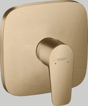 Dušo maišytuvas Hansgrohe Talis E Brushed Bronze, bronzos